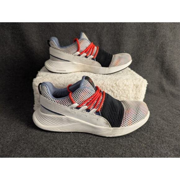 Under Armour Charged Womens Shoes Running Grey/White Size 7 - Picture 1 of 9